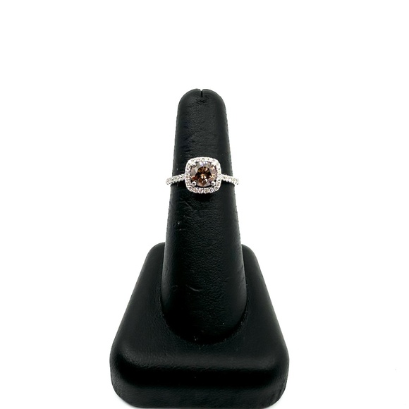 LeVian 14K Approx 1.37ct Chocolate Diamond Ring Size 7, 2.09dwt - Picture 2 of 13